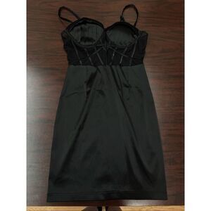 Mad For Love Black Corset Top Dress Size Medium
